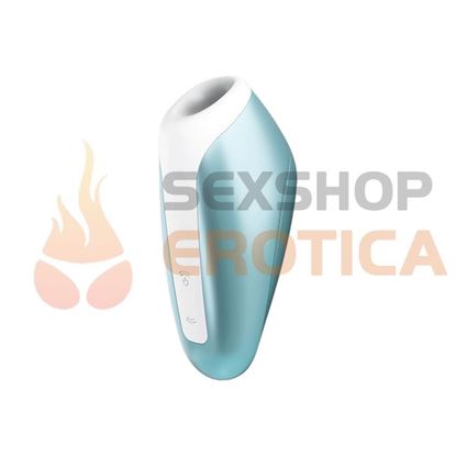 Love Breeze ice Blue succioandor de clitoris y carga USB